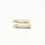 Custom Logo Bag Zipper Head Metal Custom Zipper Puller for Handbag