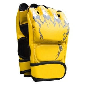 Custom Logo Boxing Gloves / Custom MMA Gloves / Custom PU Leather Boxing Gloves