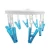 Import Custom Logo Plastic Hanger Used For Laundry With Clips Plastic Boot And Shoes Hanger from Vietnam