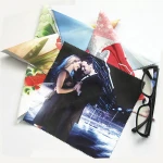 Custom Logo Printed microfiber lens cleaning cloth