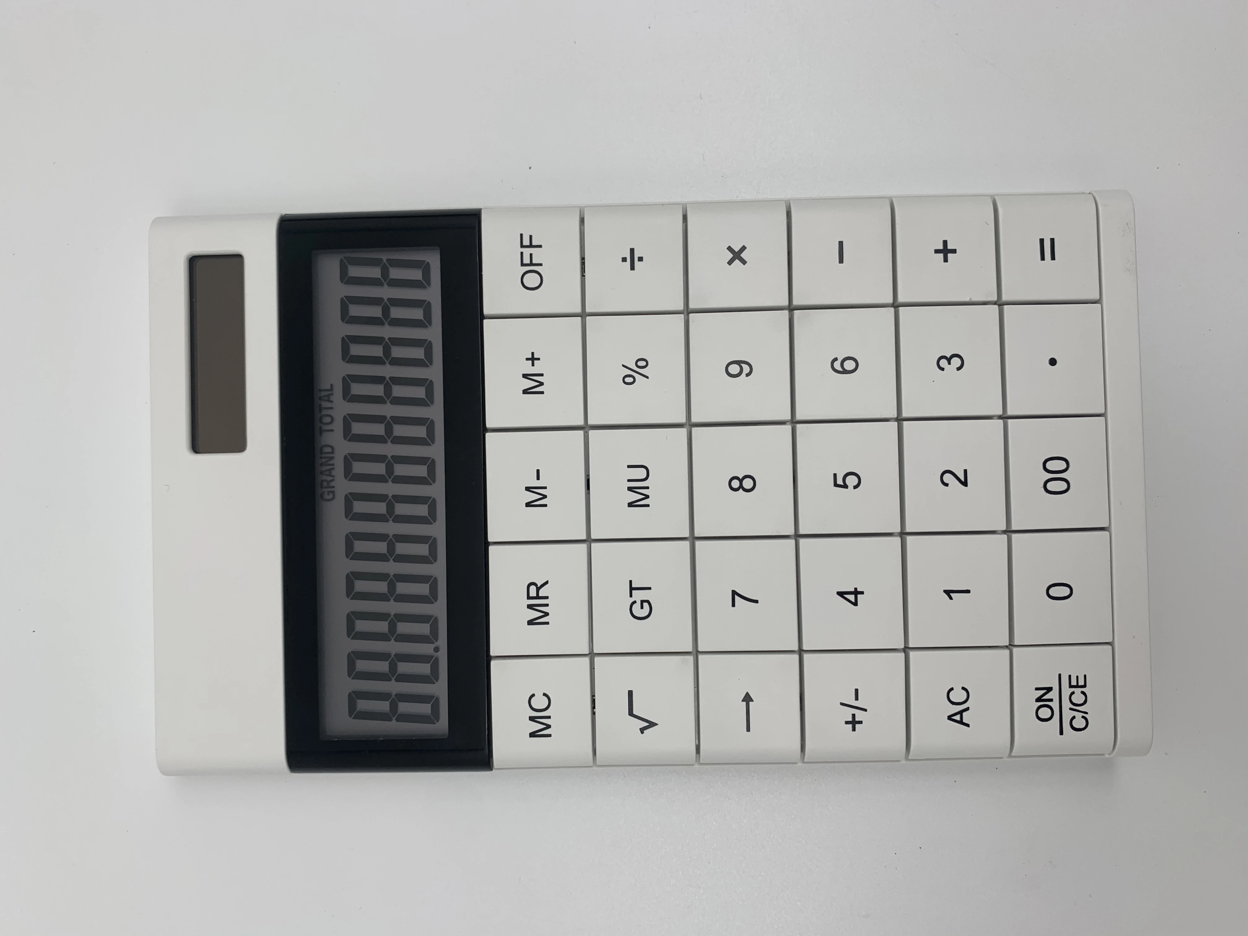 custom logo very good 12 digits lcd screen calculator solar cell unique  for kids oroffice use
