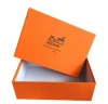Custom made printed logo shoes packaging paper box