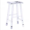 Custom modern Clear Acrylic backless bar stools counter stools