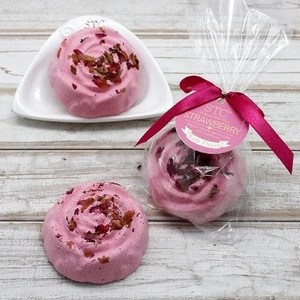 Custom natural spa fizzy with dry flower bath bomb set