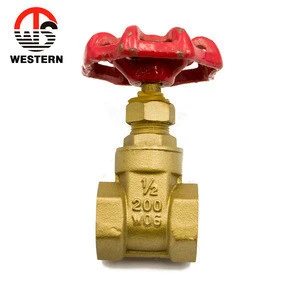 Custom price list kitz 3 inch pn16 brass thread stem water gate valve price list with  Iron Handwheel for home water