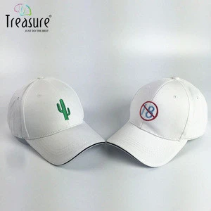 custom promotional fashion white grey baseball cheap caps/ headwear 5-panel hat