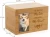 Import Customizable Wooden Pet Urns Box Commemorate Cat Dog Ashes Box Display Stand Pet Urn With Photo Frame from China