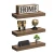 Import Customized floating wall shelf 3-piece wall decoration storage rack wall mounted display rack from China