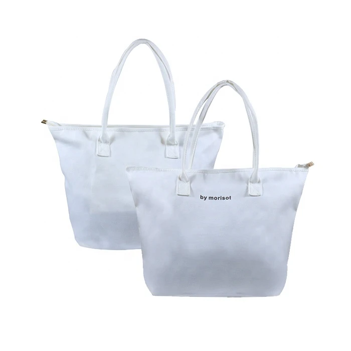 Customized Logo Cheap Price Shopping Blank Cotton Bag Canvas Tote Bag With Rope Handle