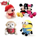 Customized musical plush toys stuffed animals with sound