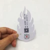 Customized printed special shape business card