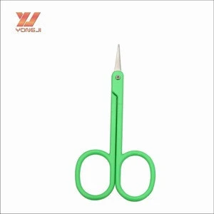 Customized professional nose hair cutting beauty manicure scissors