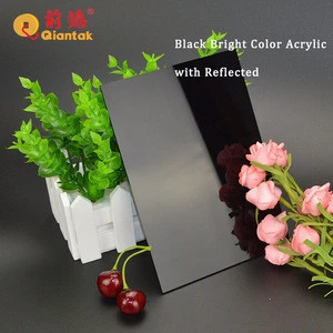 Customized Silk printing Black Acrylic Invitation Card For Wedding Supplies
