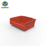 customized size plastic storage bin pick rack system