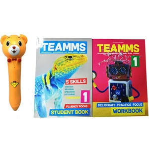 Customized TEAMMS Children Learning Machine Reading Pen English Audio Book
