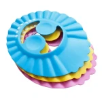 Cute Baby Bath Products Adjustable Shampoo Cap Shower Caps Baby Shower Eye Protection Splash Protection Head Baby Shampoo Cover