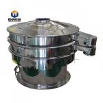 CW 1 deck stainless steel tea seed corn cacao beans pressed powder round vibrating sieving