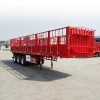 Dead weight(6.2T-6.7T)Cargo fence truck trailer to transport cargo/box/spareparts/poultry/livestock