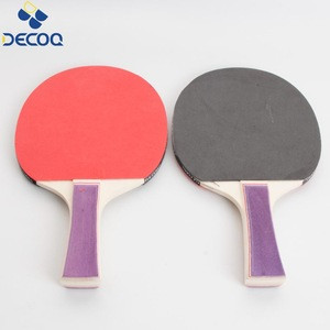 DECOQ Elastic Soft Shaft Table Tennis Toy for Training Rebound Ping Pong with Racket