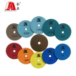 Diamond tools Wet polishing grinding pads for stone and floor
