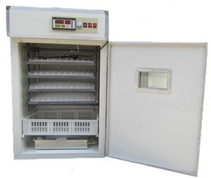 Digital automatic 440 chicken egg incubator with solar power panel and battery
