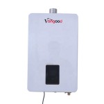 Digital Temperature Controller Turbo Gaz Oxygen-free Copper Heat Exchanger Gas Water Heater