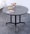 Import dining room furniture modern round wood foldable dinner dinning table mesa comedor marble folding dining table from China