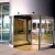 Import Direct factory supply popular 3 wings / 3 panels Revolving Door for Main Entrance from China