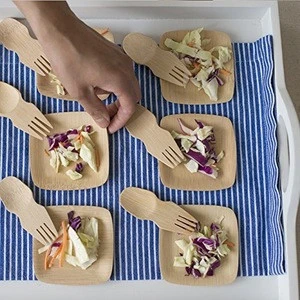 Disposable Biodegradable bamboo tray dish plate