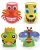 Import DIY children Educational manual paper stickers game Cute Animal Paper craft Cup kit from China
