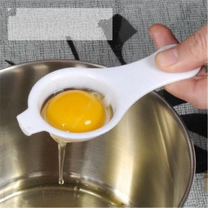 DIY Egg Funnel Spoon Tools Cooking Dividers Egg Yolk Separator