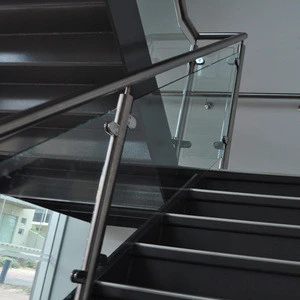 DIY Stainless Steel laminated glass balustrade for sale baluster railing