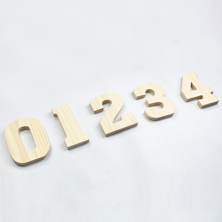 Buy Diy Wall Lettering Home Decoration Wooden Alphabets Letters Number ...