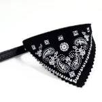 Dog Supplier Custom Pet Accessories Pure Cotton dog Bandanas for pets