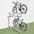Import Double Decker Bike Parking Stand/Stackable Bike Rack/Two Tier Bike Storage Cycles Display Stands Rack Large Loading 10 Capacity from China