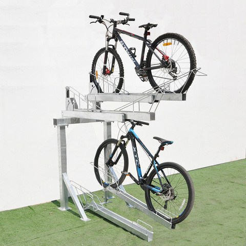 bike racks - stackable bike racks Images High Quality... Buy Double Decker Bike Parking Stand/stackable Bike Rack/two Tier Bike ...