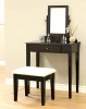 Dressing table solid wood makeup Antoinette bench set bedroom with mirror bedroom dressers