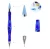 Import Dual Heads Acrylic Metal Dotting Wax Pen Marble Handle  Nail Art Studs Dotter DIY Point Drill Tools from China