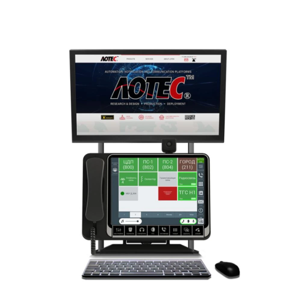 Dual monitor Intelligent terminal NABAT - automation phone equipment