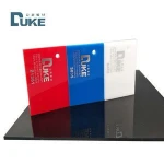 Duke Customized Plate Clear Pmma 40mm