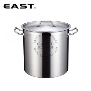 Durable stainless steel cooking pot stock pot with thick bottom