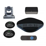 Eacome SV3100 Speakerphone &amp; Conference Camera Support 2 External Microphones for Video Conference System