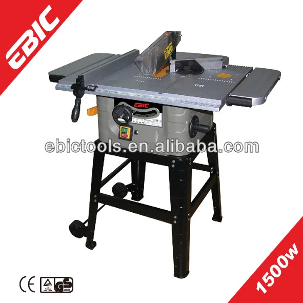 EBIC 1500W professional table saw of high quality