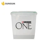 Eco-Friendly 24x14x26.5cm/2kgs Plastic Pet Food Container