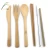Import Eco friendly Bamboo Travel Cutlery Set With Bag from China