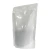 Import Eco Friendly Unprinted Plain White Compostable Packaging Cosmetics Food Grade Corn Starch Zip Lock Bag from China