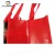 Import Eco Recyclable red Promotional Customized Printed Tote Laminated  Non Woven Shopping Bag from China