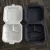 Import Eco Tableware Sets disposable takeaway plastic corn starch biodegradable food packaging box from China
