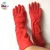 Import Economy Yellow Household Rubber Latex Cotton Flock Lined Gloves Dishwashing Gloves from China
