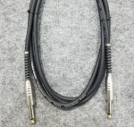 electric guitar Cable with metal 1/4"6.35 connectors Instrument Cable for guitar